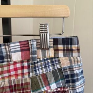 Brooks Brothers 346 Men’s 34x8.5 Cotton Patchwork Plaid Old Money Chino Shorts